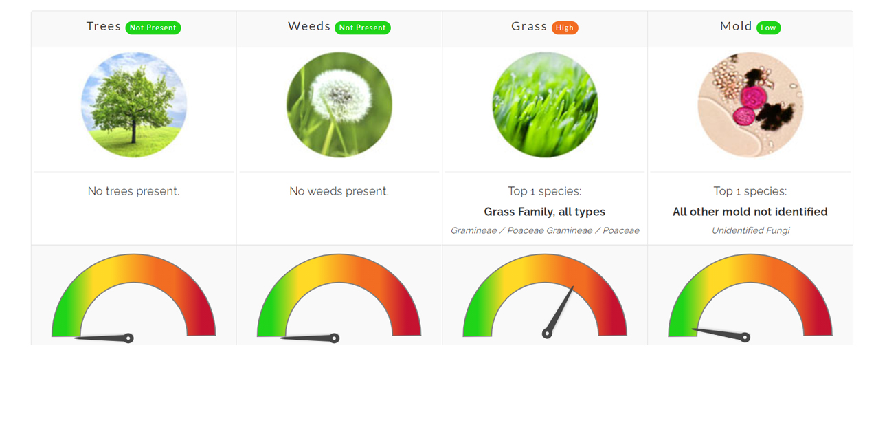 Pollen Count June 18, 2021 Family Allergy & Asthma Care