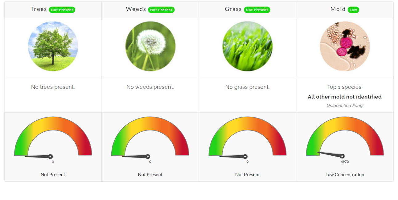 Pollen Count August 4, 2021 Family Allergy & Asthma Care