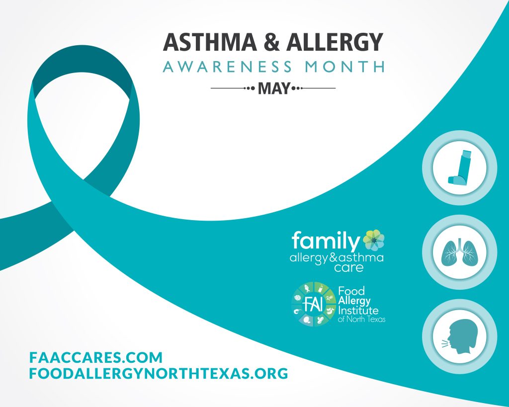 allergy asthma awareness month May north texas allergist
